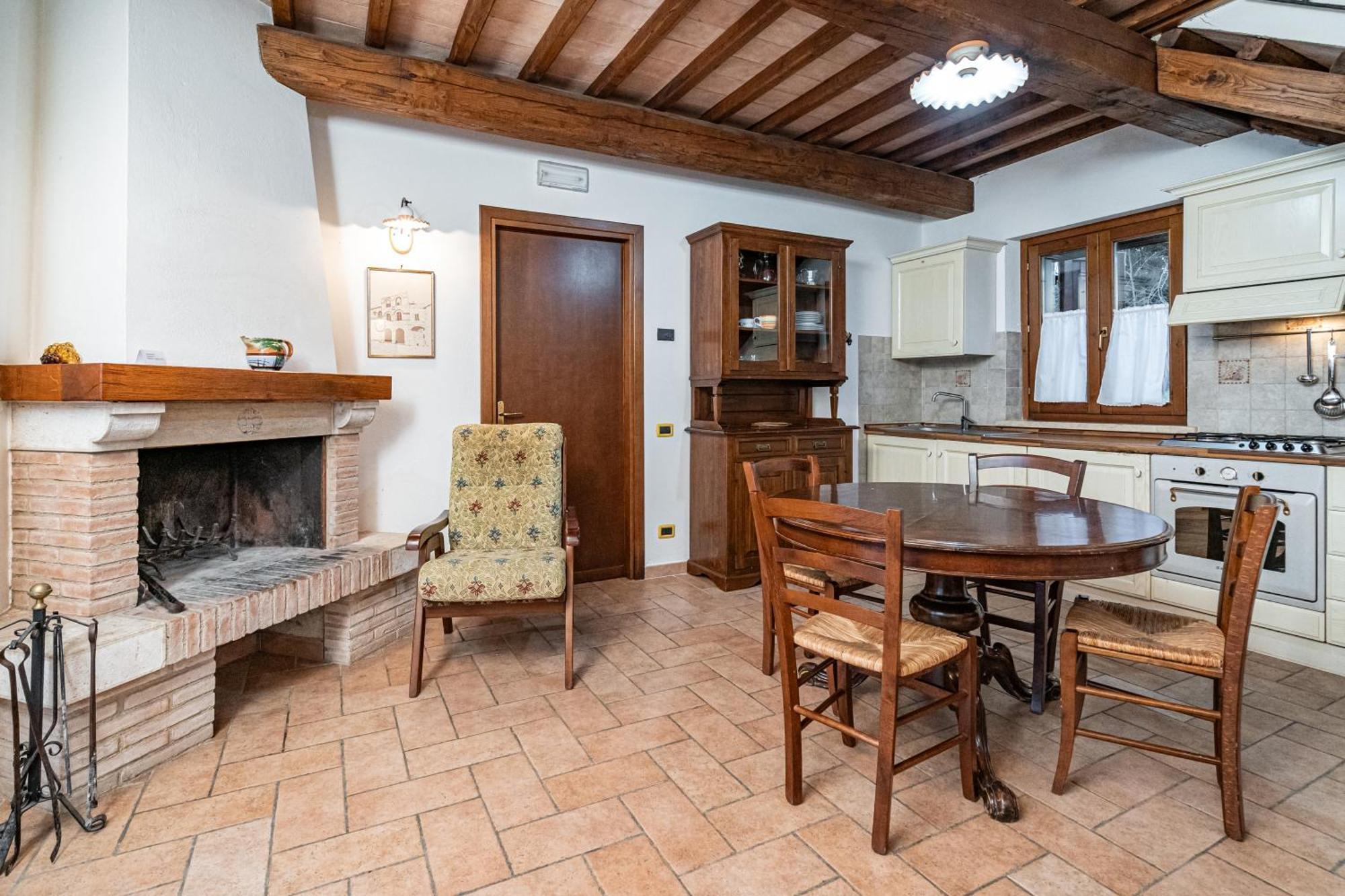 Вилла Il Borghetto Тоди Экстерьер фото